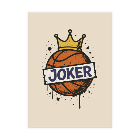 JOKER Basketball Postcard Bundles, Fun Sports Cards, Unique Gifts for Fans, Joker Designs, Collectible Art Prints