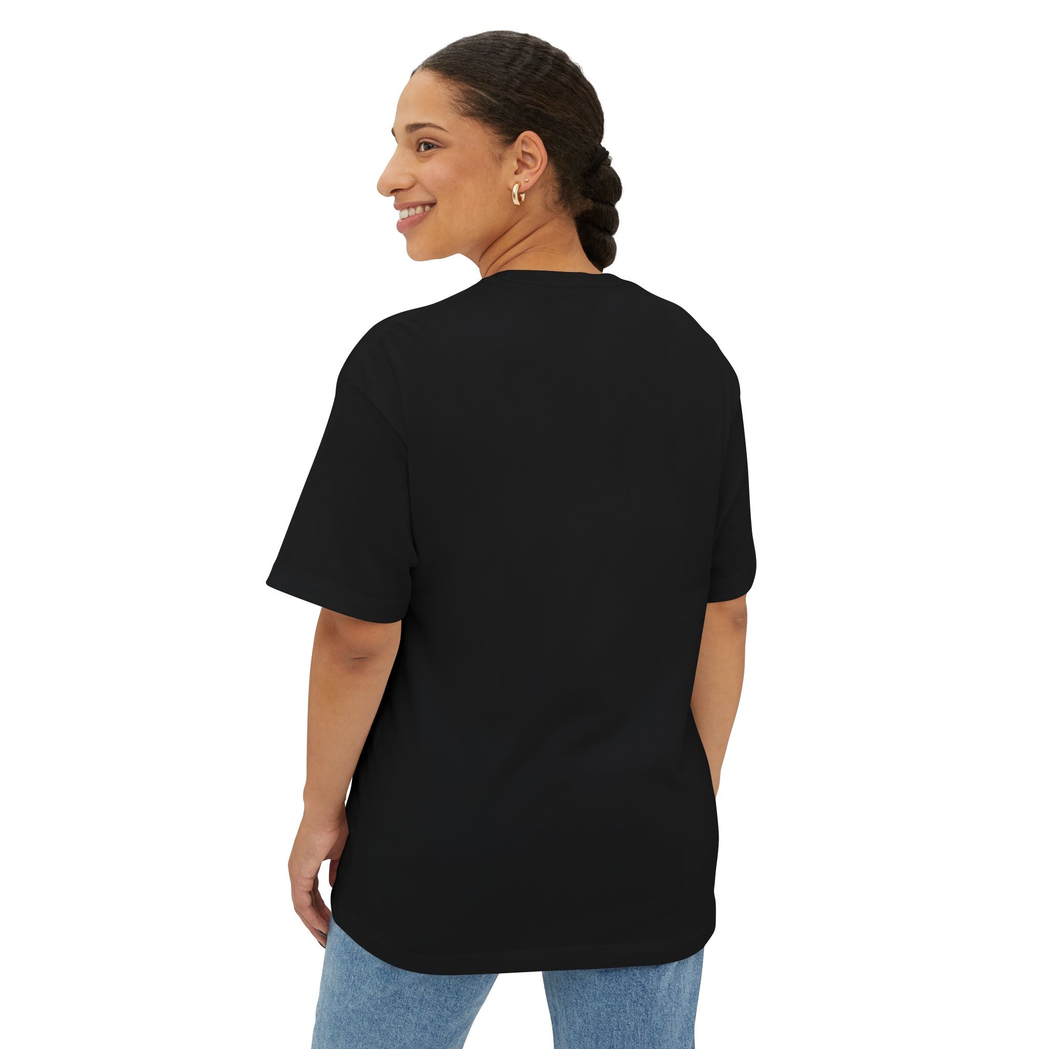 Casual Unisex Oversized Boxy Tee – Perfect for Summer Outings, Comfortable Streetwear, Trendy Gift for Friends, Relaxed Fit