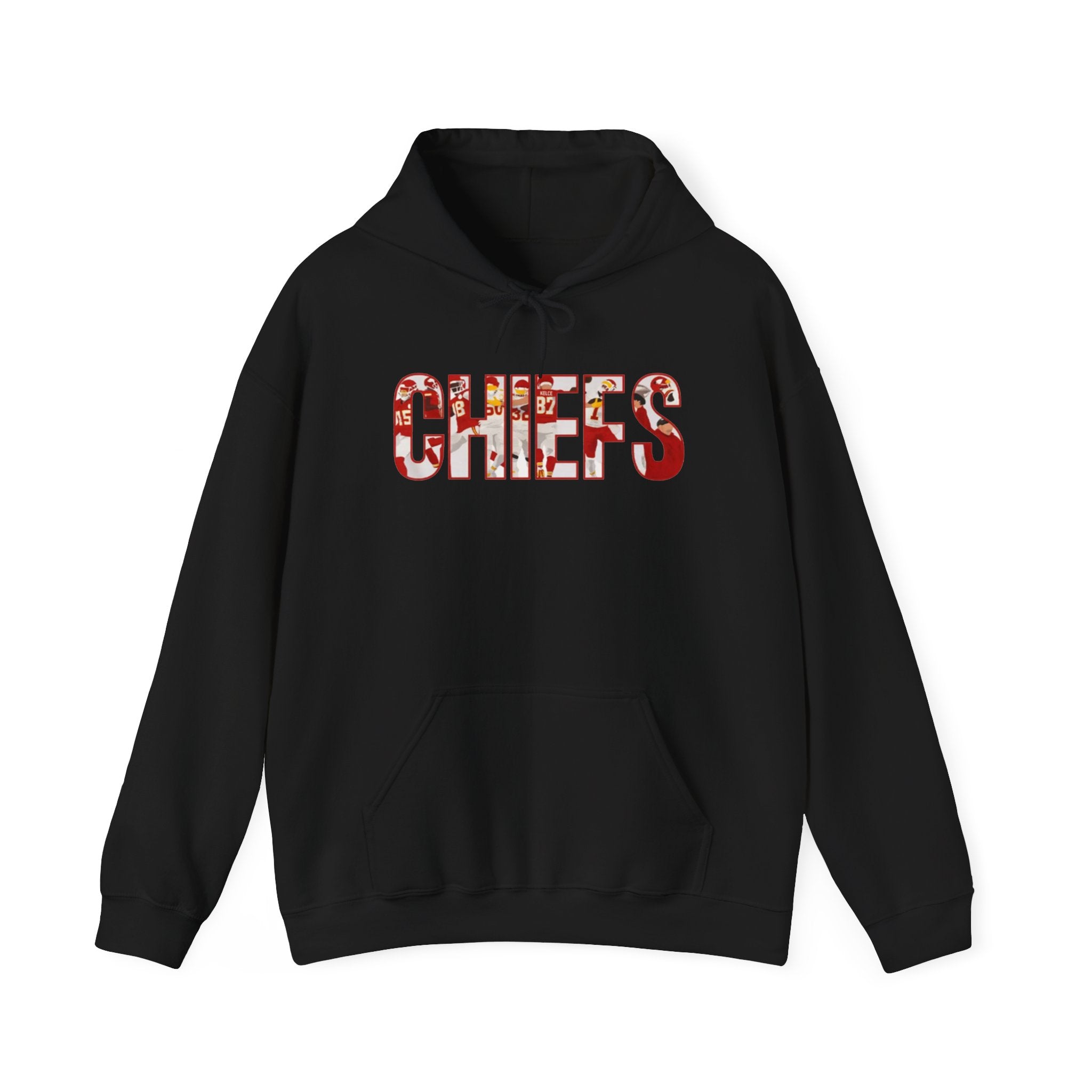 Chiefs Heavy Blend Hoodie for Game Day, Cozy Sweatshirt for Sports Fans, Perfect Gift for Football Lovers, Unisex Hooded Sweatshirt, [...]