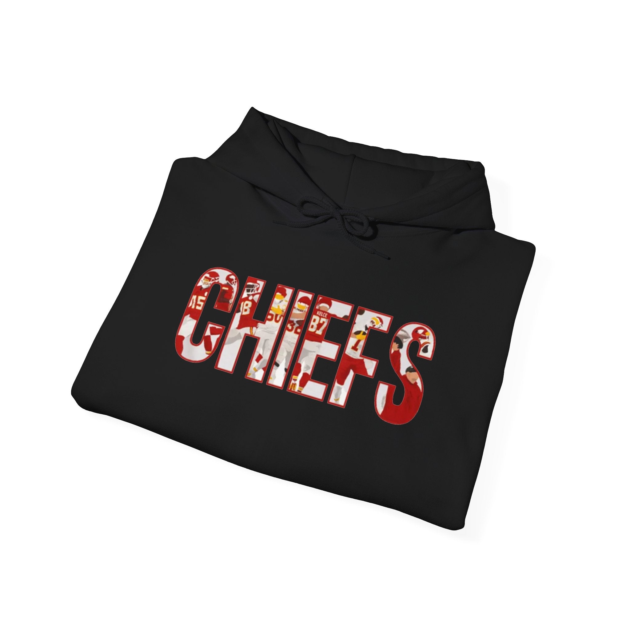 Chiefs Heavy Blend Hoodie for Game Day, Cozy Sweatshirt for Sports Fans, Perfect Gift for Football Lovers, Unisex Hooded Sweatshirt, [...]