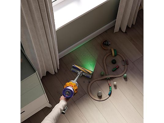 DYSON V12 DETECT SLIM ABSOLUTE (2023) Stielsauger, Akkubetrieb, 545 Watt
