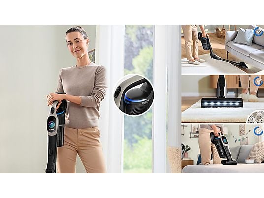 BOSCH BKS1041GBA Unlimited 10 Stielsauger, Akkubetrieb, 18 Volt