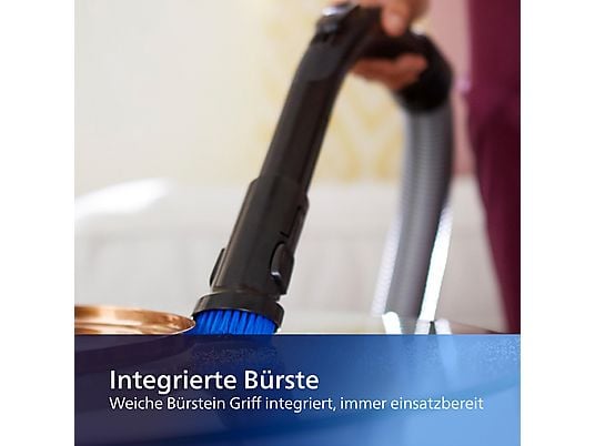 PHILIPS FC9331/09 PowerPro Compact 3000 Serie beutellos, Staubsauger, maximale Leistung: 900 Watt